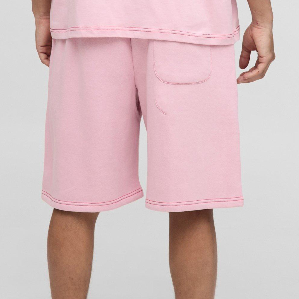 Oversized Official Contrast Stitch Short - Image 2