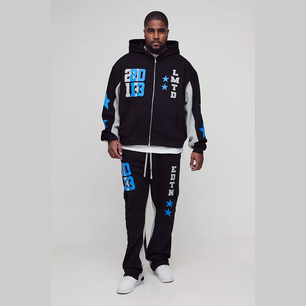 Plus Oversized Boxy Limited Gusset Tracksuit